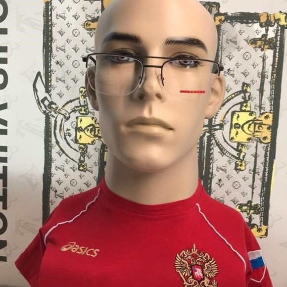 NEW & 100% AUTHENTIC Prada VPS 51M Linea Rossa eyeglasses - Picture 8 of 13